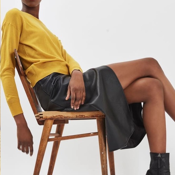 Topshop Tops - TOPSHOP Rib Boarder Sweater